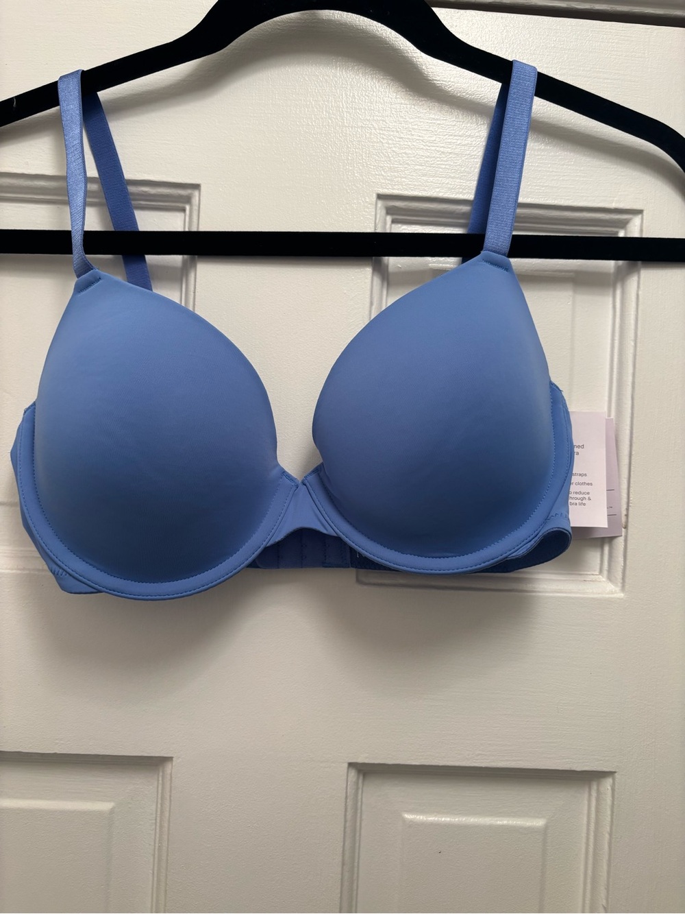 Auden Smooth Periwinkle Blue T-Shirt Bra
Lightly lined
32D
